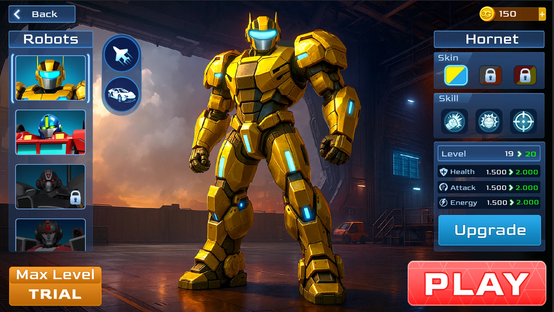 Robot City War: Car Transform screenshot